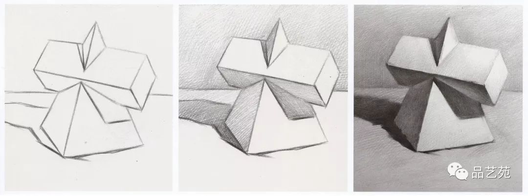 素描基础入门几何石膏,几何石膏素描教学视频