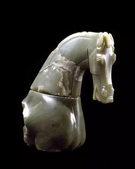 古玉结晶冰花,冰裂满纹古玉