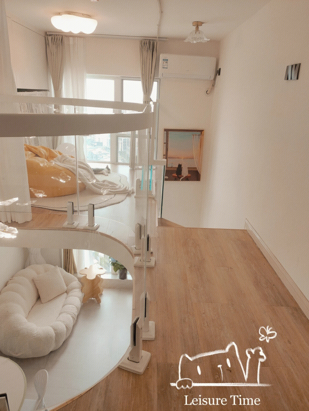 复式公寓镂空设计,镂空公寓设计