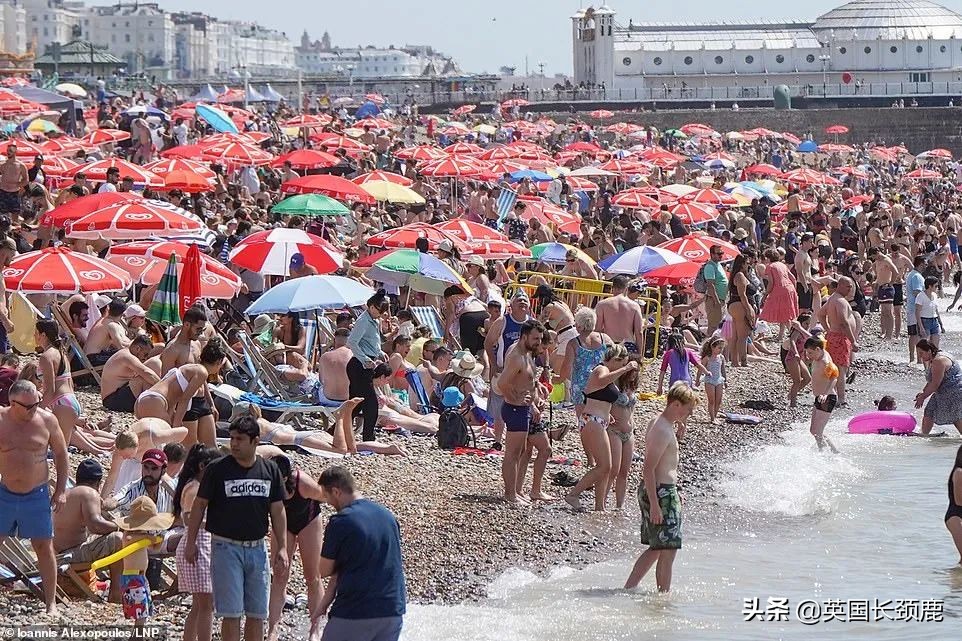 英国气象局发布极端红色高温预警,英国高温度来袭