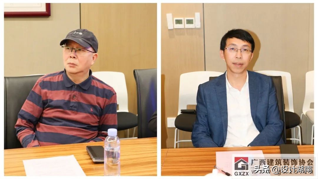 中国建筑装饰协会会长王中奇莅临广西建筑装饰协会调研交流