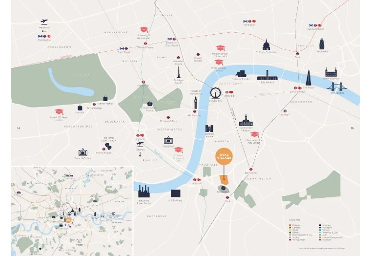 二区价格一区地段肯宁顿宝藏小区OvalVillage