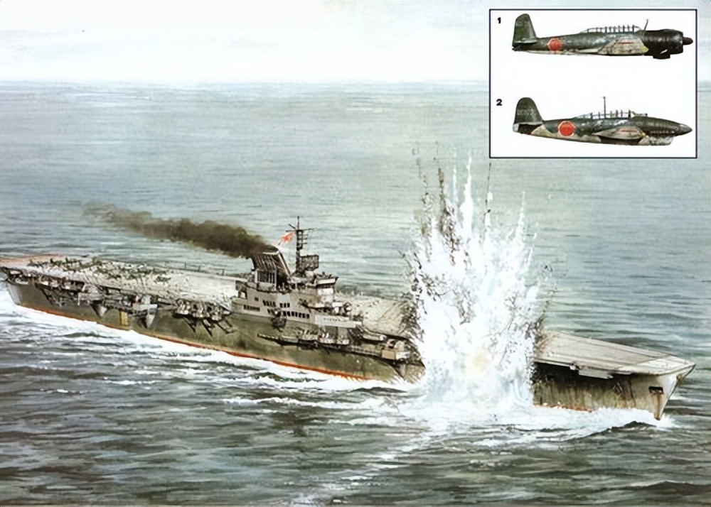 1942美日较量,美日海战真正的航母对决