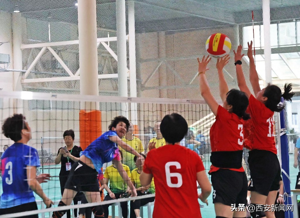 武汉老年气排球,老体协气排球