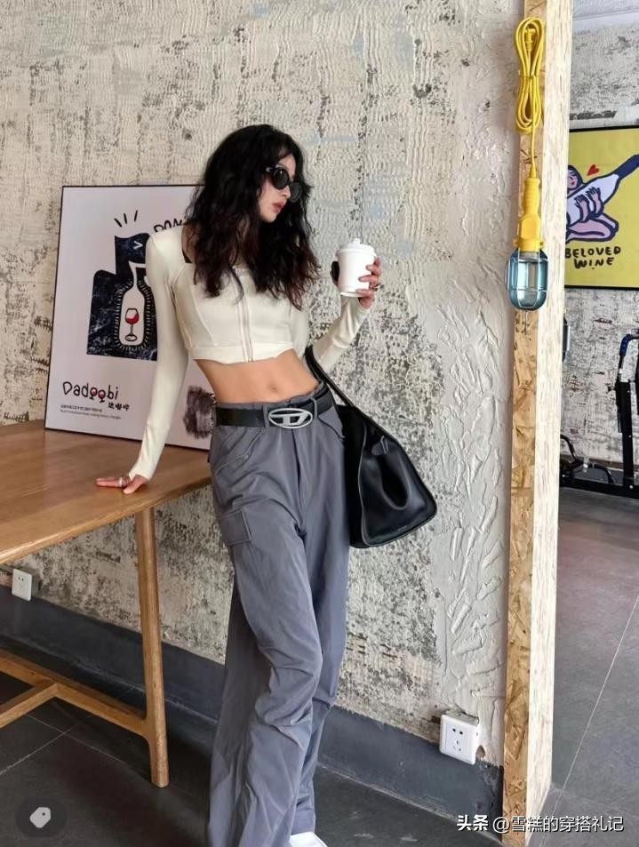 瑜伽服潮搭,新款瑜伽服搭配裤子