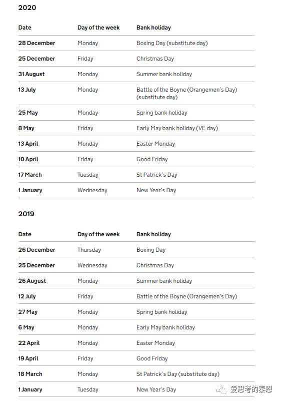 英国一年多少天假,欧美国家一年放多少天假