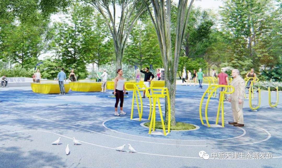 生态城城市公园,规划生态体育公园