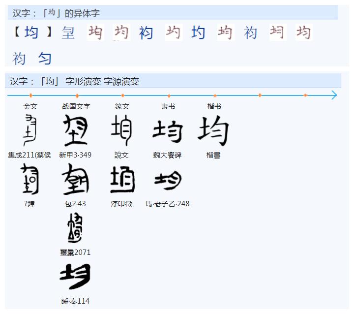 常用字范式之四十四