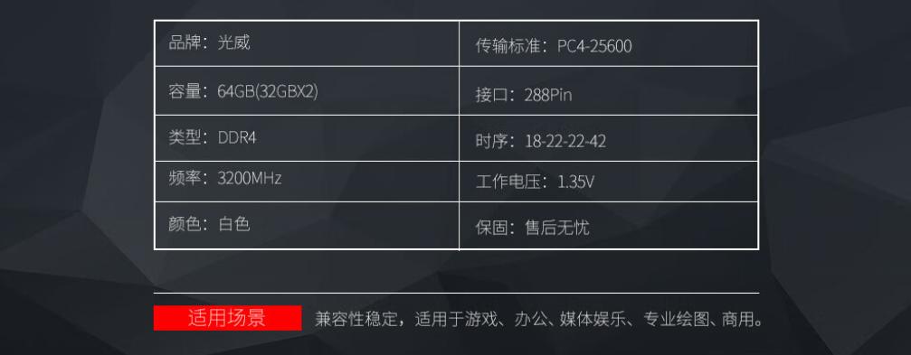 光威内存销售额排行榜,618光威内存