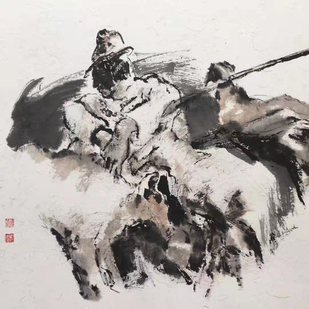 丁德武作品,丁德武画家