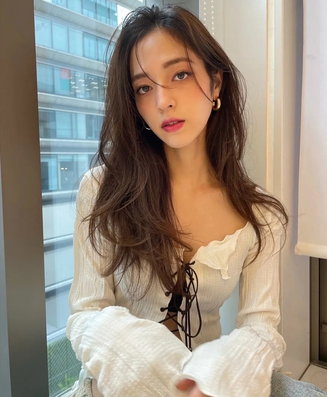 很显气质显肤色的一款网红发型,大小脸都适合的网红发型超级好看