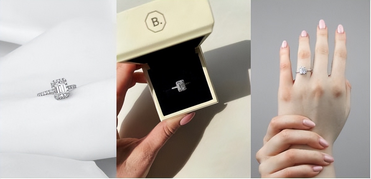 结婚戒指2023最新款爆款三克拉,周大生求婚钻石戒指款式推荐