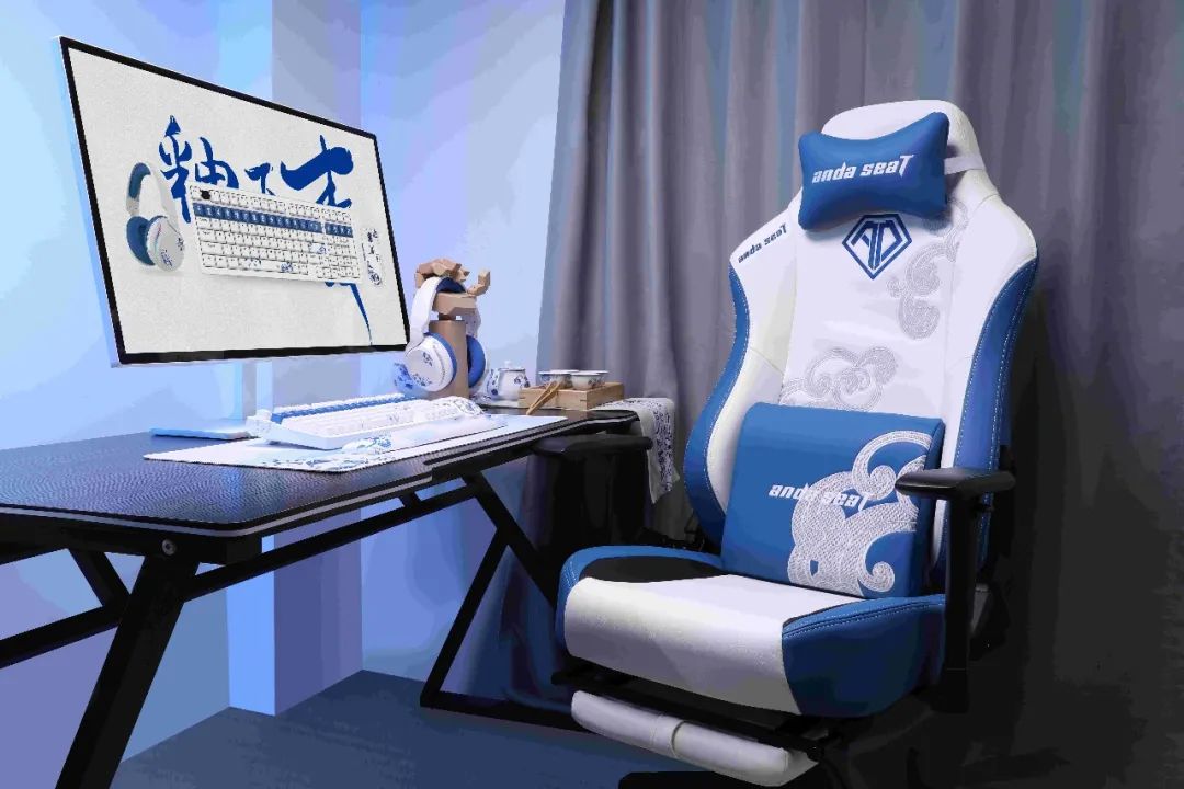 「国风浪潮」andaseaT安德斯特X达尔优，一键解锁你的国风电竞房