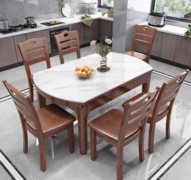 实木餐桌新中式桌旗,新中式实木大板餐桌