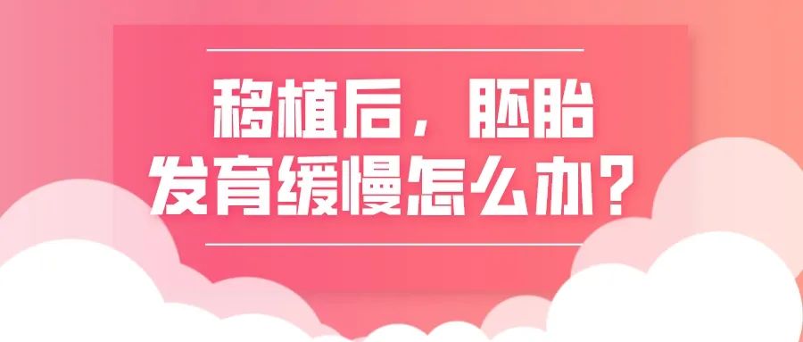 移植后胚胎发育缓慢怎么办,胚胎发育缓慢影响大脑吗