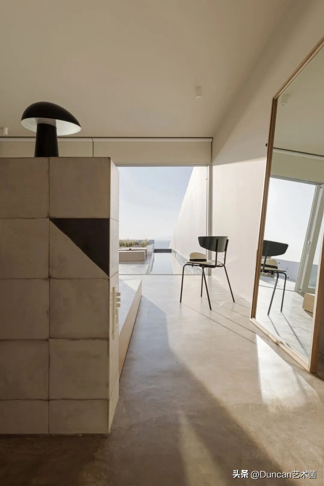 希腊KapsimalisArchitects①打造蓝白极简主义的童话世界！