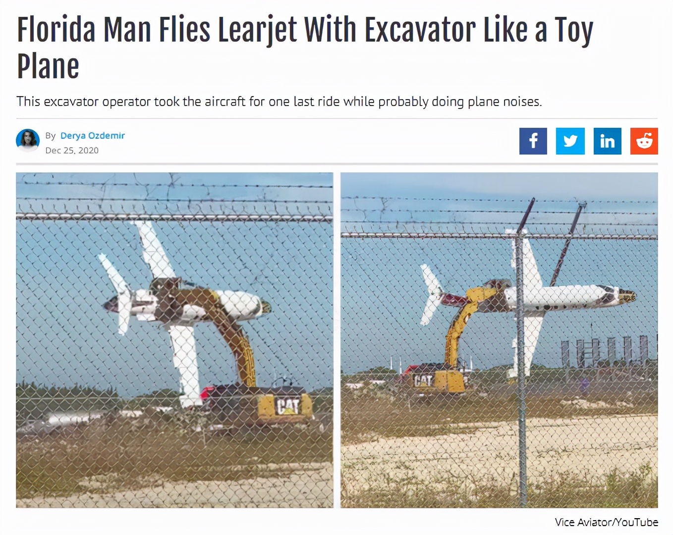 挖掘机抓玩具,挖掘机抓着飞机在飞的视频