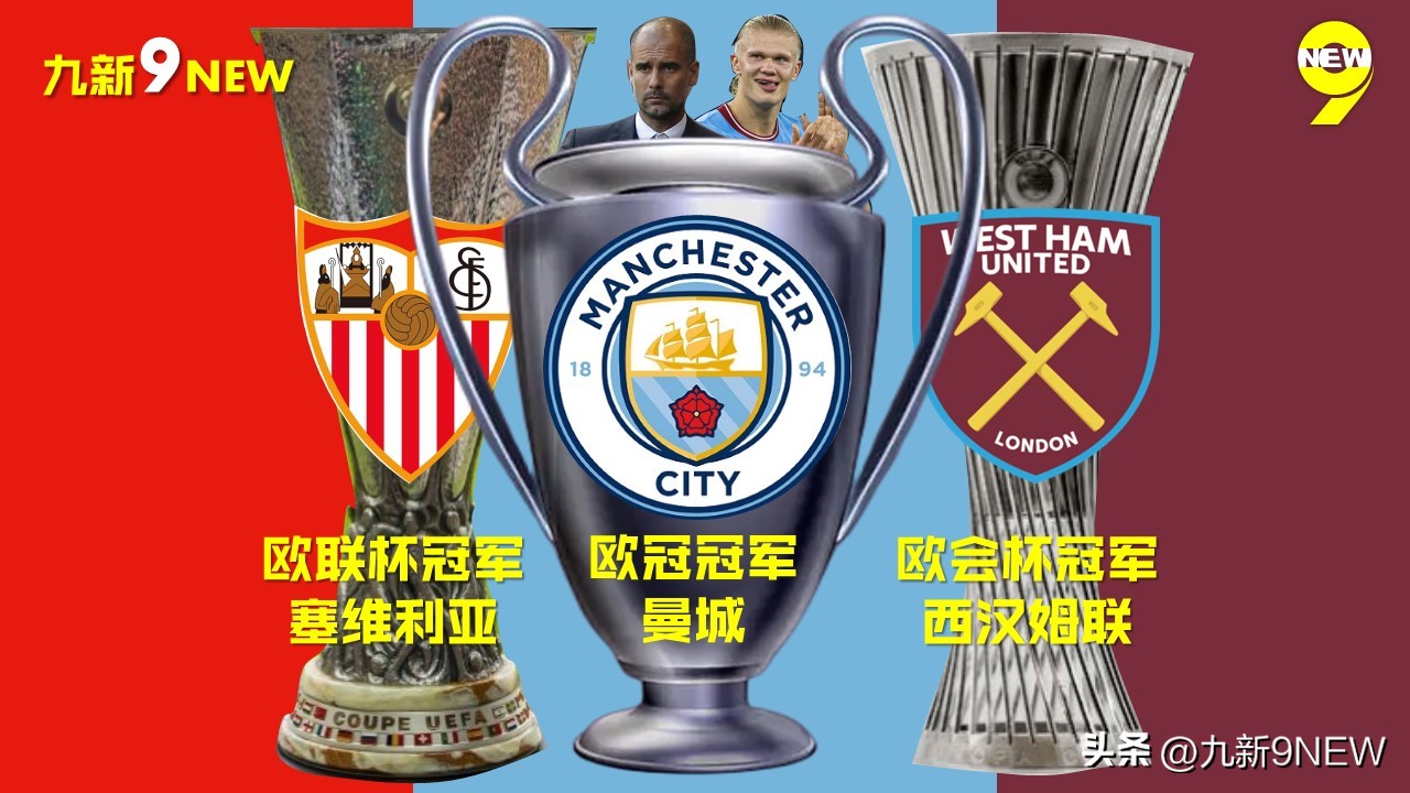 欧洲联赛时隔八年出现三冠王,欧洲杯曼城夺冠