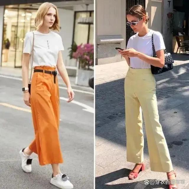 今年最流行的时尚潮流裤,时尚减龄又百搭高品质女裤