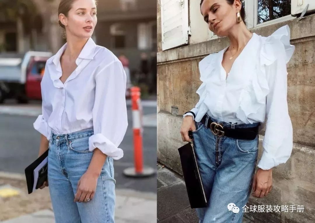 白衬衫怎么穿不脏,白衬衫怎么穿好看又干净