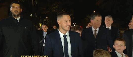 2018阿扎尔金球第几,阿扎尔亮相视频