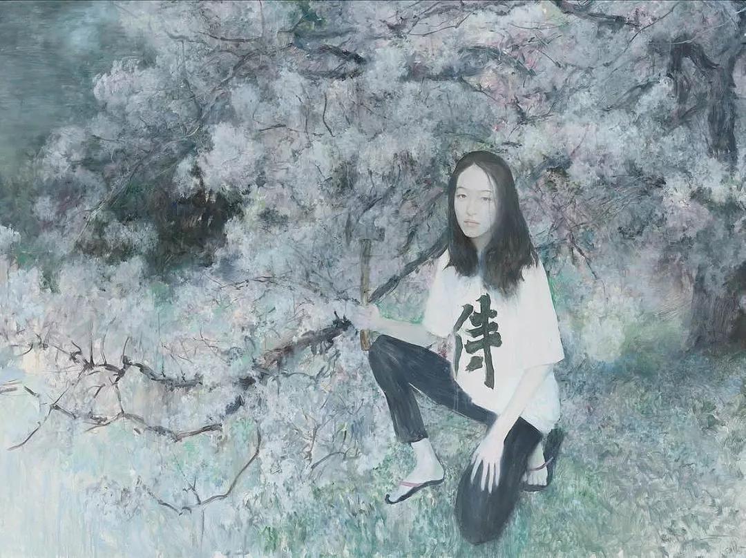 何多苓俄罗斯写生油画,何多苓油画2007