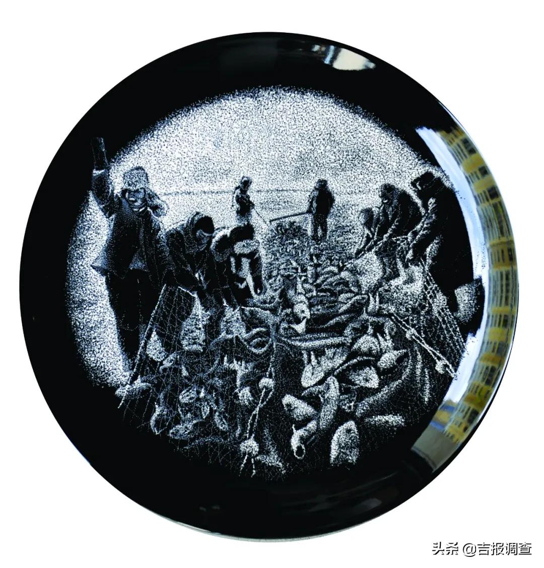 妙手染丹青!听吉林省工艺美术大师朱占东讲述坚守瓷刻技艺的故事