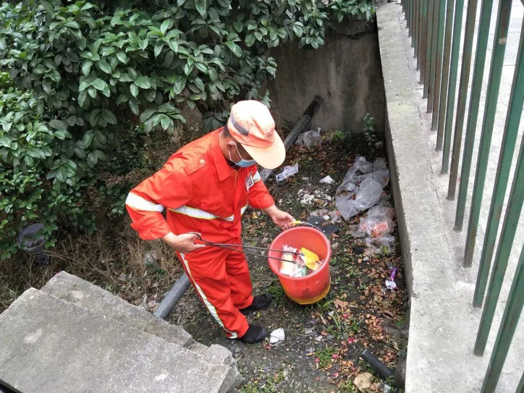 洗污渍、清死角、洗积尘……九堡颜值又刷新