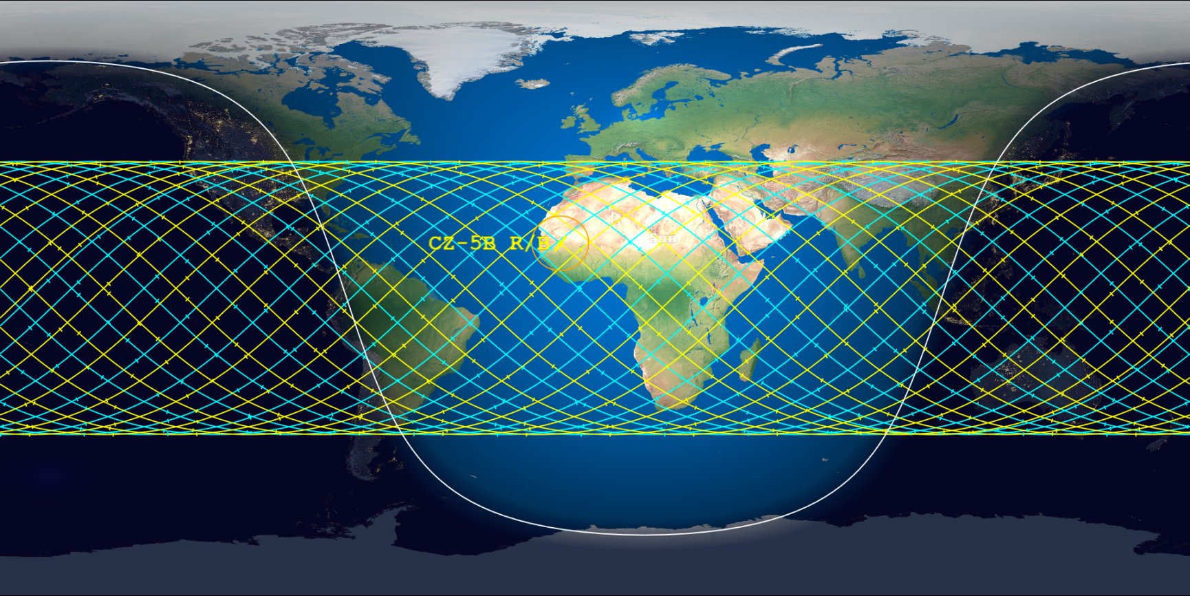 长征五号二级残骸,长征五号末级残骸