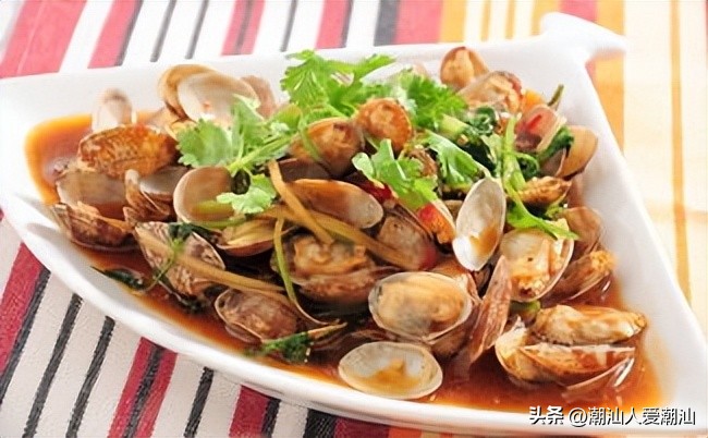 潮汕海鲜薄壳肉,潮汕各式海鲜海鲨