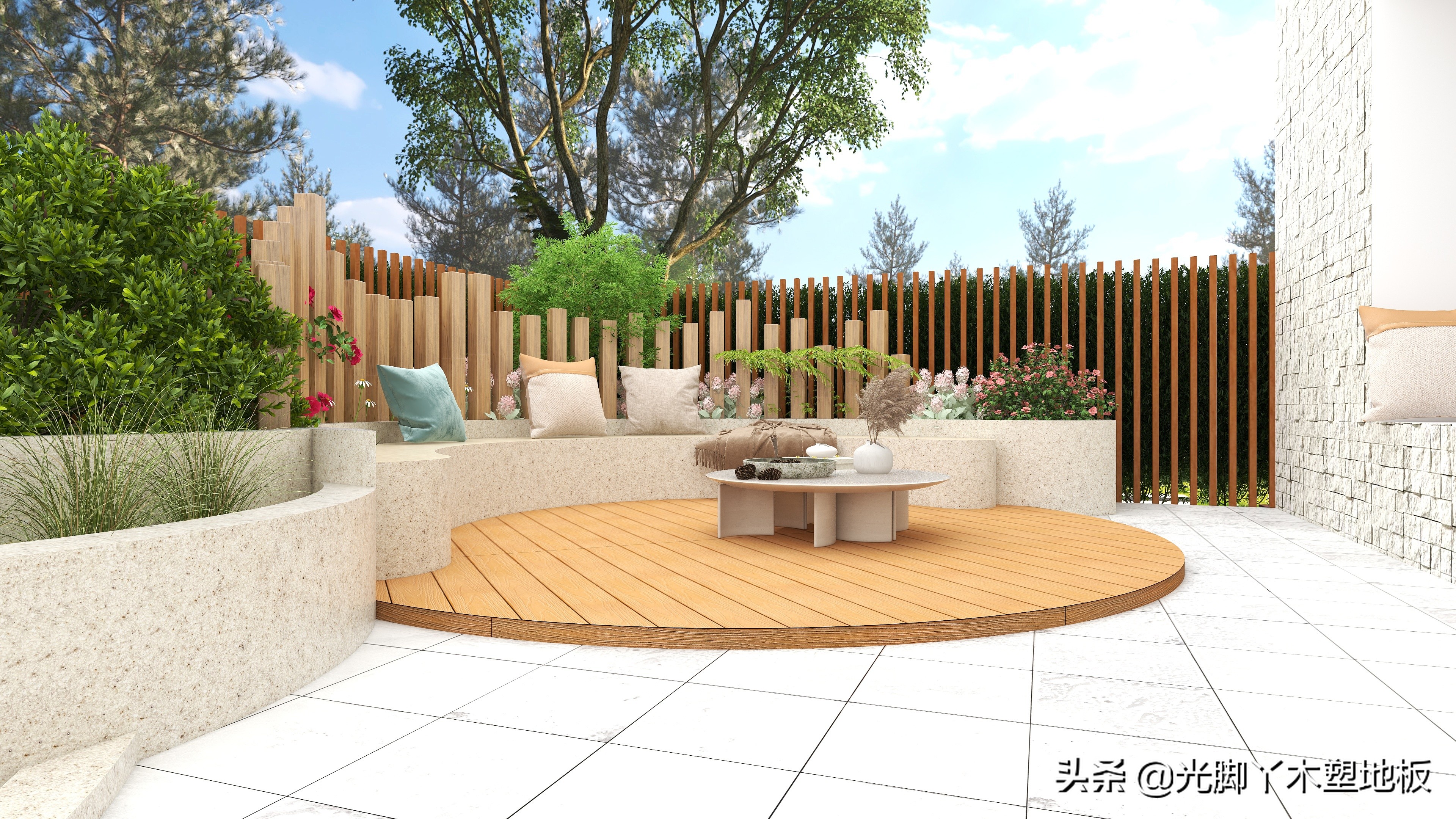 木塑/塑木地板如何安装呢？今天先简单分享一下，后面再细化操作