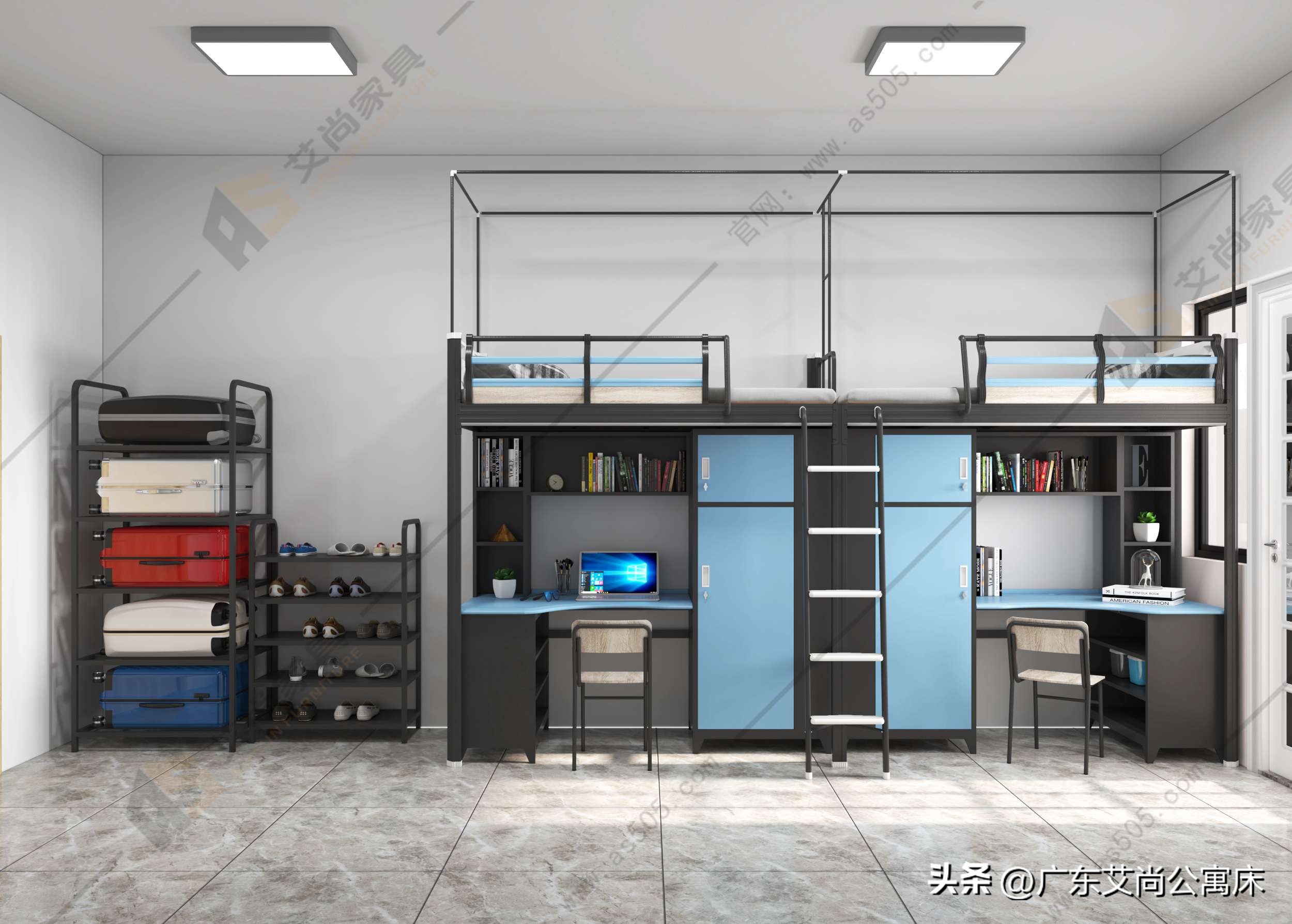 学生宿舍床上桌买多少尺寸的合适,学校宿舍床的标准尺寸