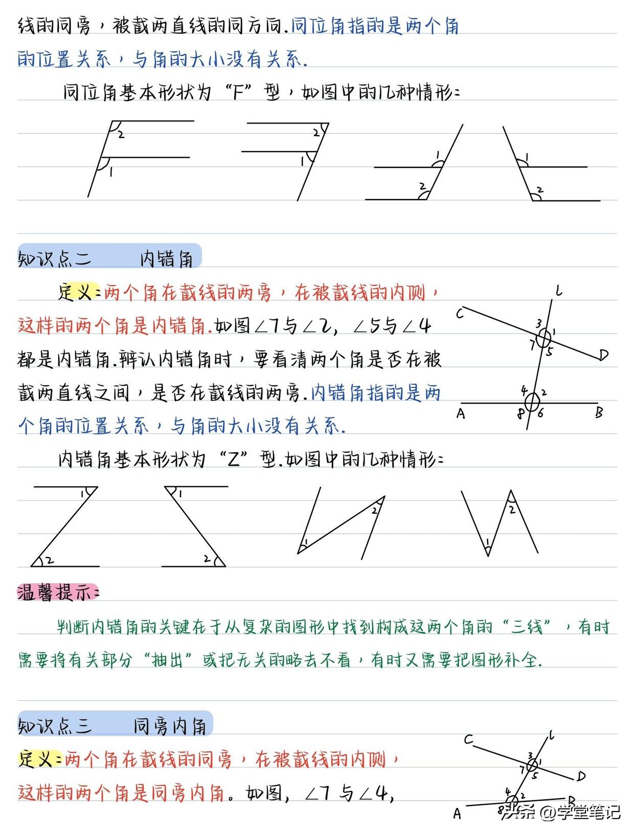 七年级下册数学解题思路归纳,七年级下册数学必考重点题讲解