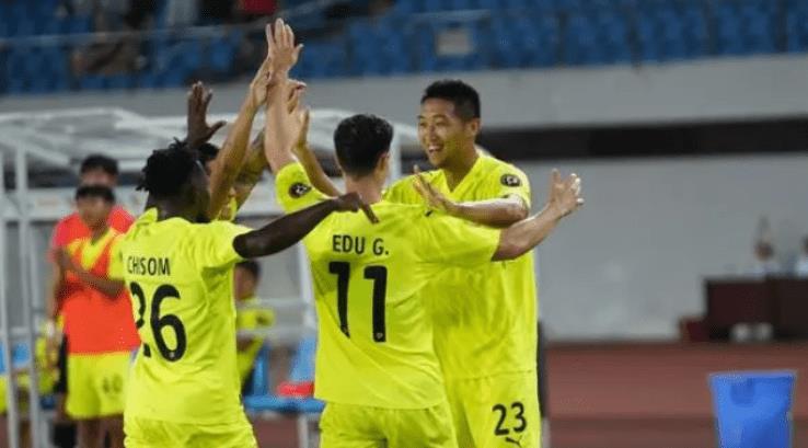 中甲第23轮四川队赢球重回第一名,九龙夺冠的精彩视频