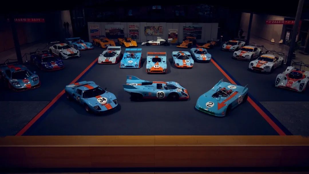 全球最大中古赛车二手贩子联手德国富商囤了一屋子Gulf赛车！