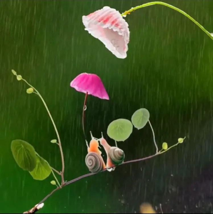 治愈蜗牛教程,超级治愈避雨蜗牛