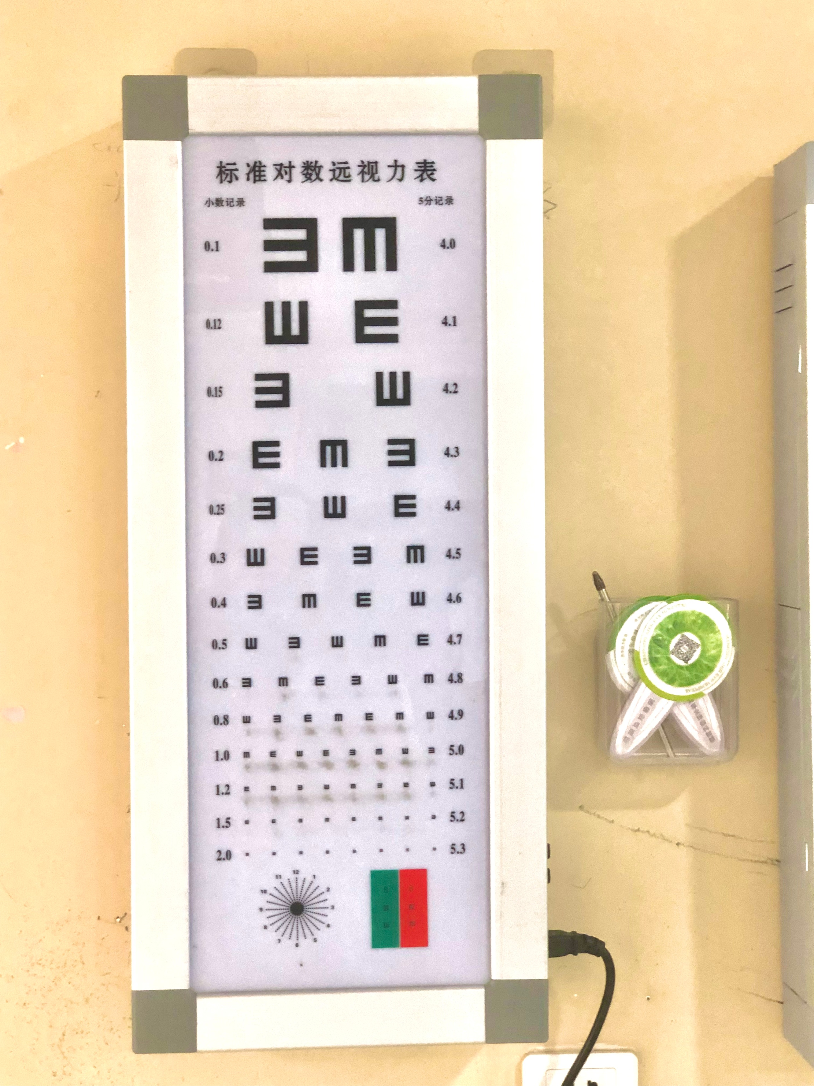 650度对应视力表,视力表眼睛度数