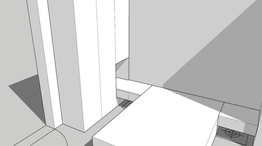 床头柜挡衣柜的3种解决方案,床头柜挡着衣柜门怎么后期补救