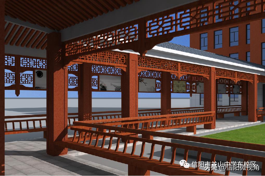 信阳文化渗透,信阳羊山中学传统文化