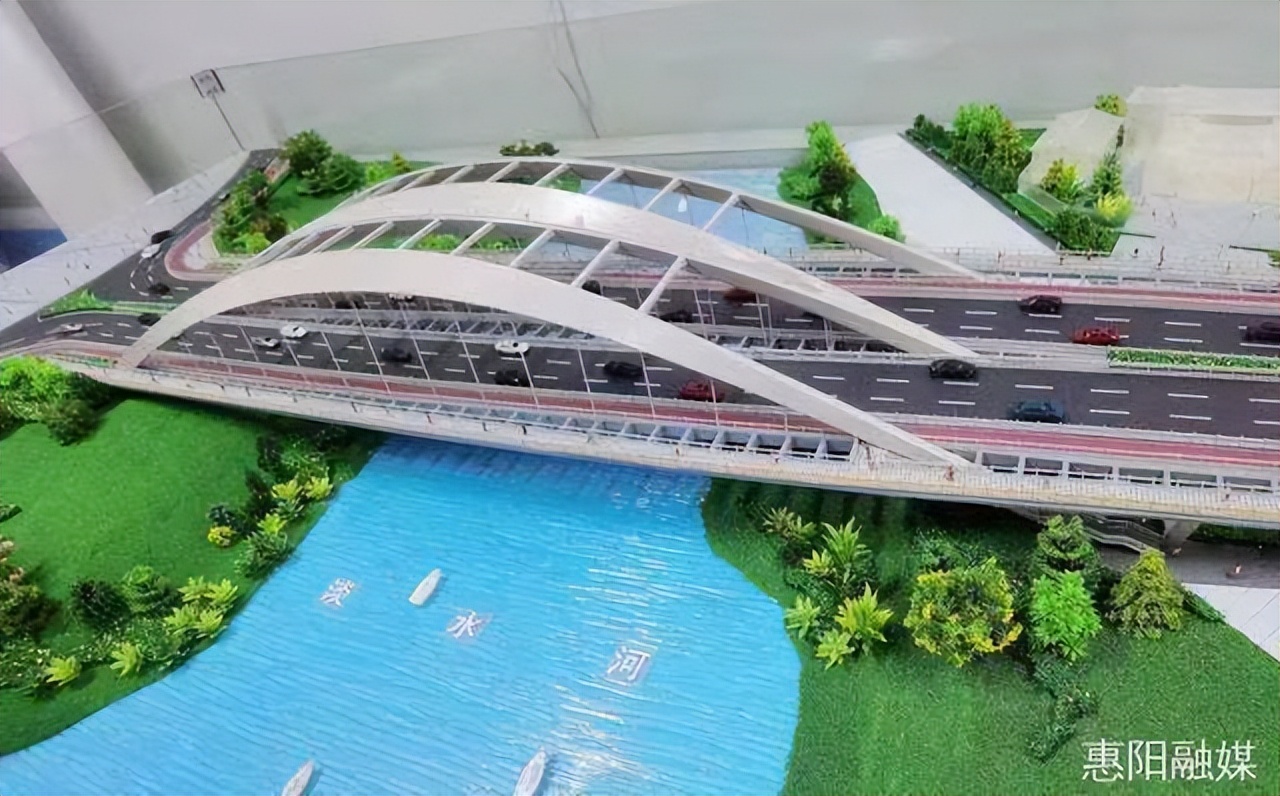 惠阳半岛桥扩建效果图,惠州市惠阳区淡水半岛桥图片