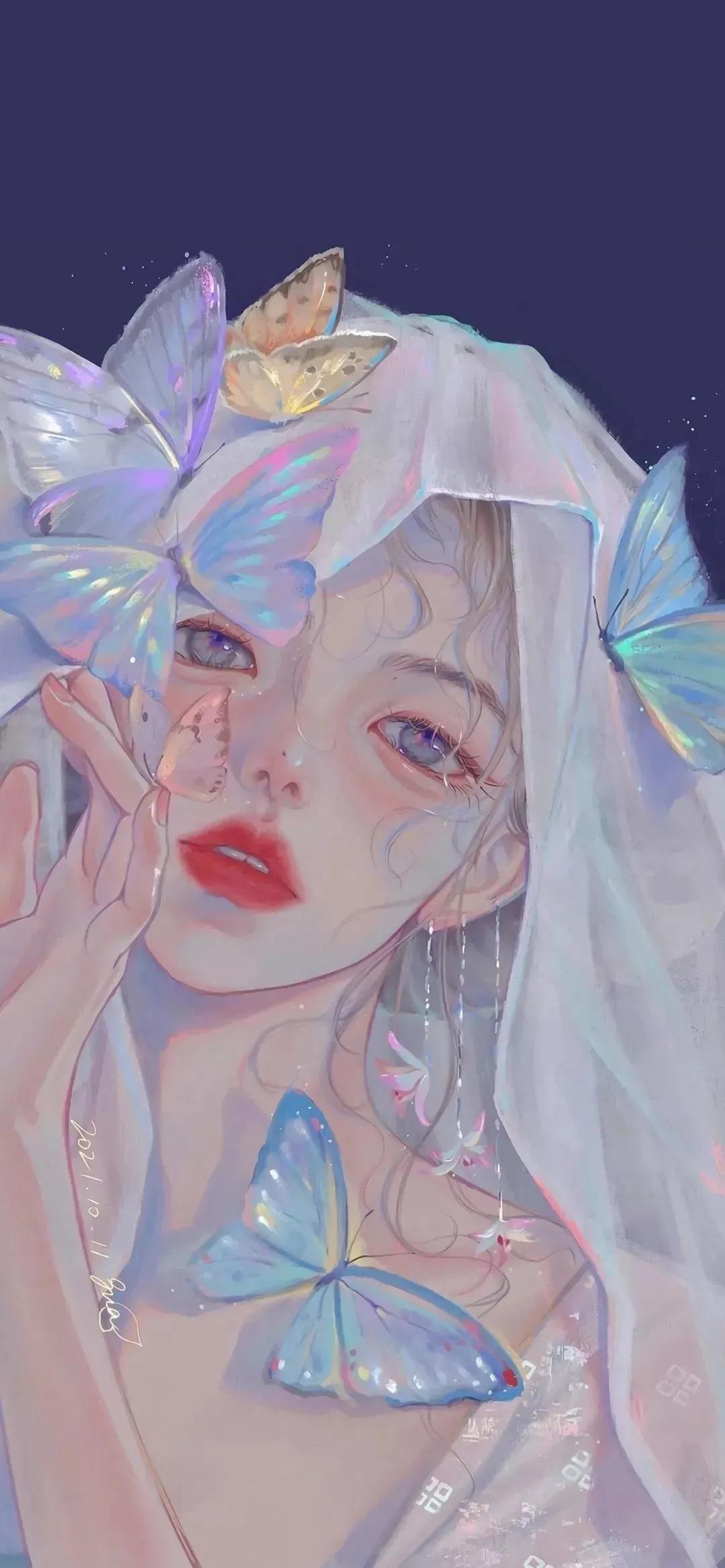 高清壁纸图片全屏干净高级,男士专用黑色美女全屏壁纸