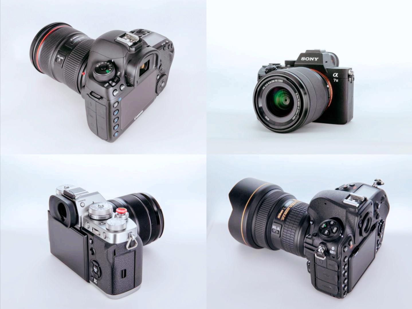 佳能尼康索尼富士哪个单反相机好,尼康入门单反相机推荐哪款比较好