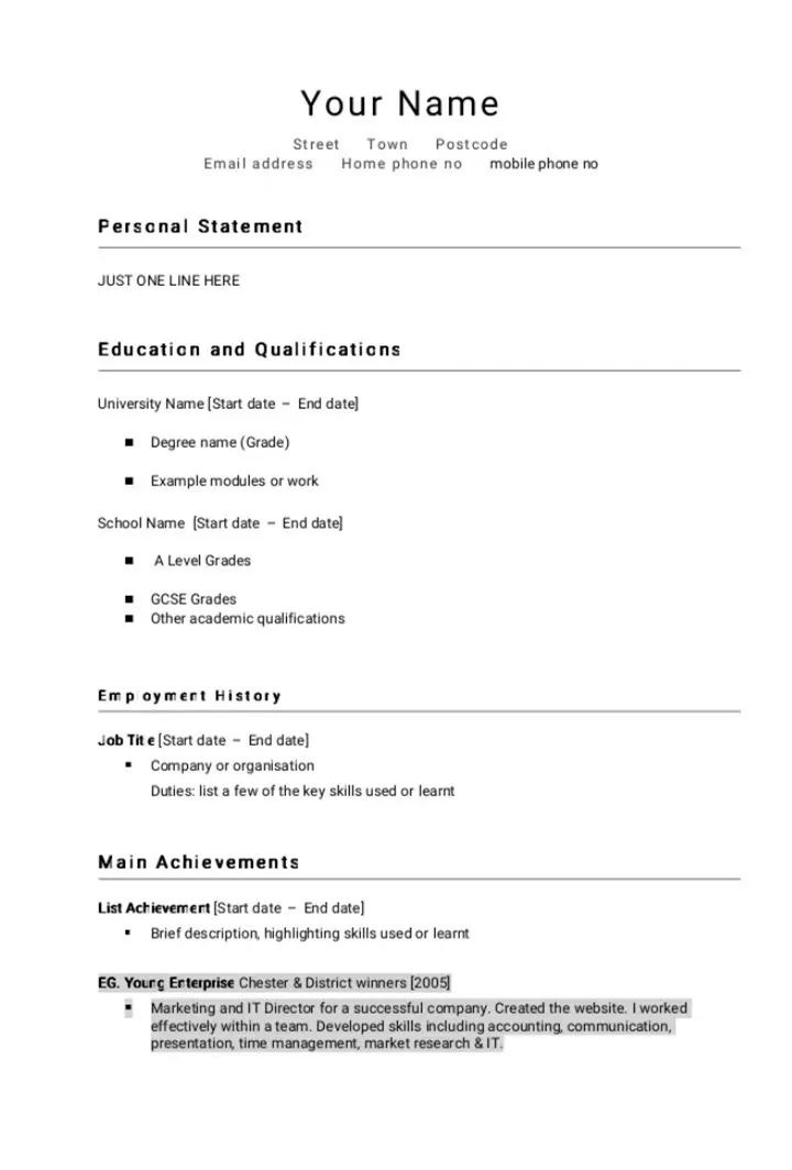 撰写一份属于自己的求职简历,求职干货如何制作一份合适的简历