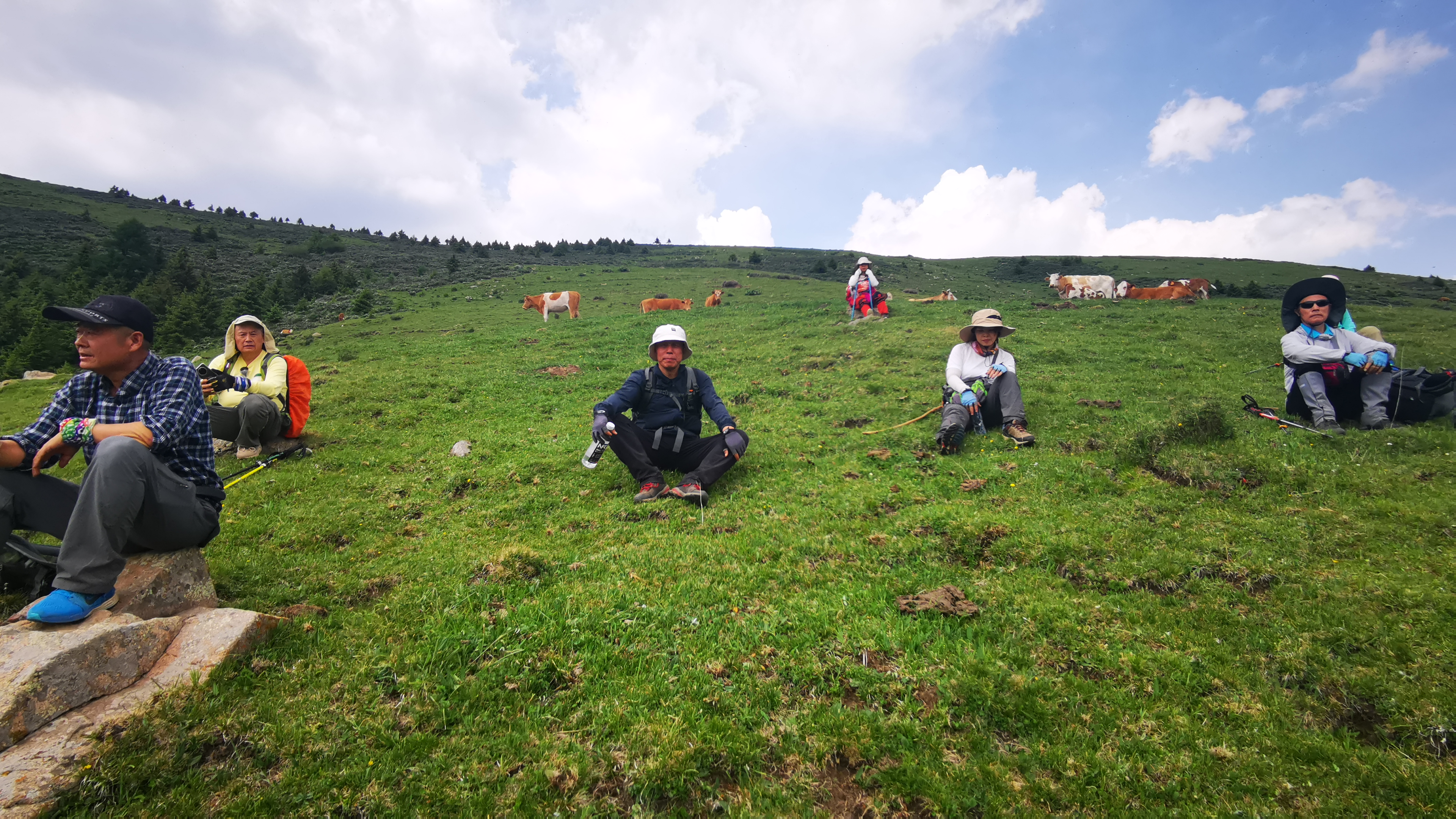 端午节五台山三日大五朝台第二天（西台-中台-插旗台-澡浴池）