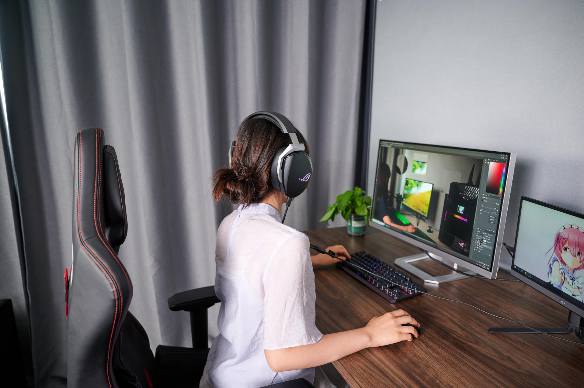 rog全家桶顶配桌搭,rog全家桶同品质混搭