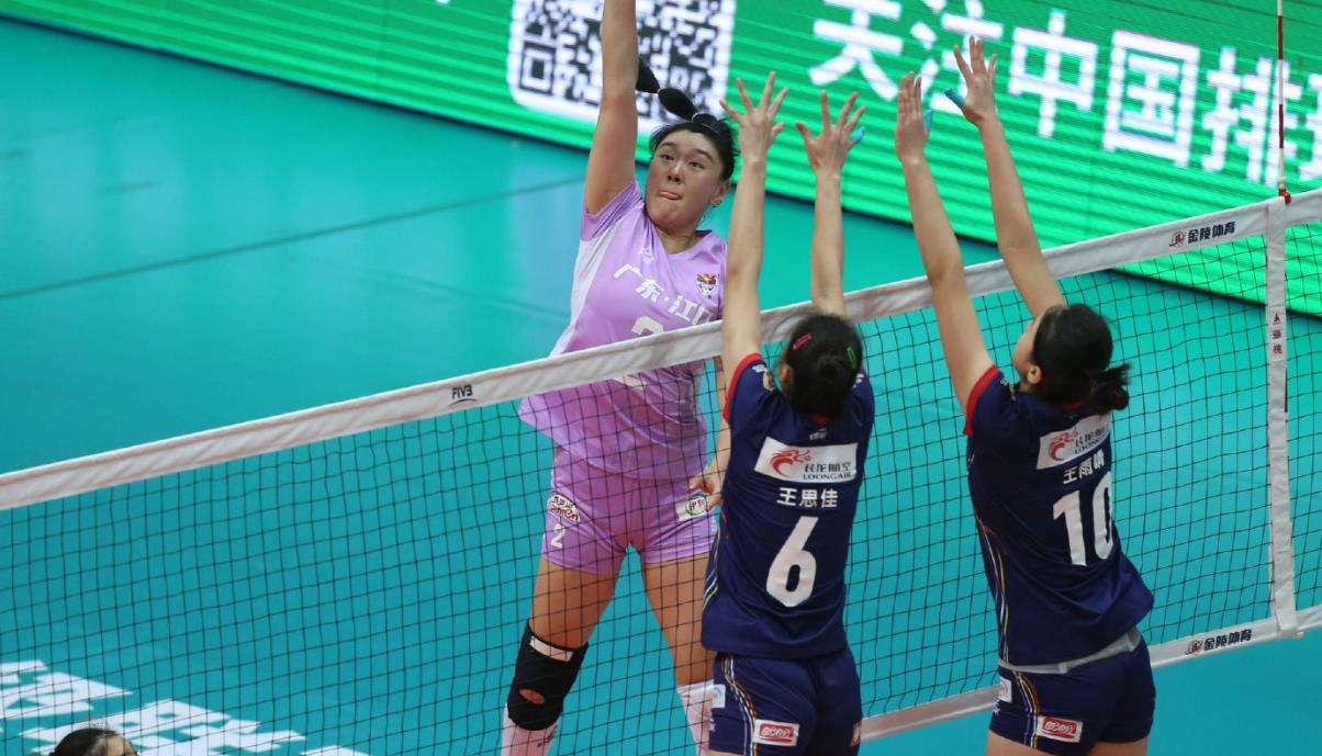 全锦赛天津女排李盈莹,天津女排关键之战