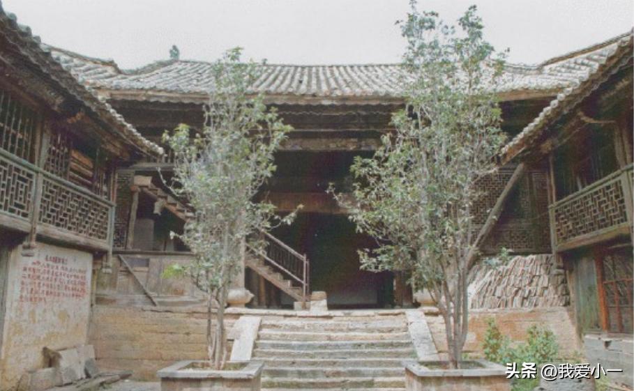 云南昆明古建筑群图,云南省昆明市官渡古镇古建筑