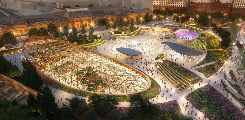 元亩塘公园景观设计,高端公园绿化景观设计