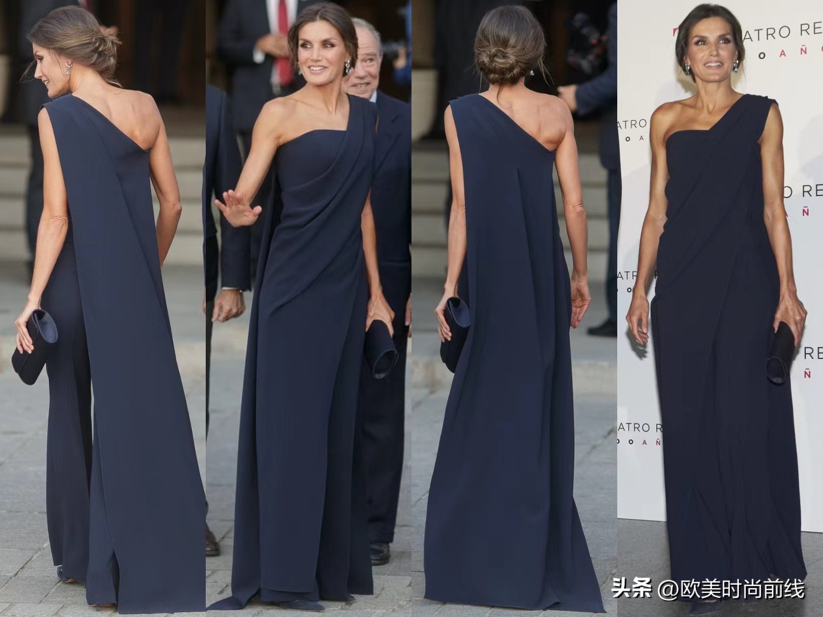 西班牙王后穿什么裤子好看,西班牙王后穿阔腿裤