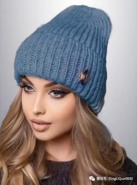 针织帽子大全新款,今年冬天流行针织帽子